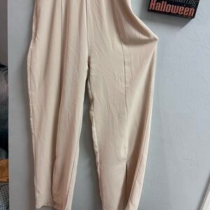 SHEIN Cream Women's Trousers